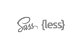 logo sass less